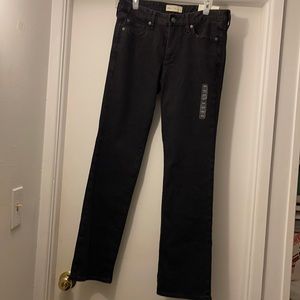 NWT GAP 30R Perfect Boot Black Jeans